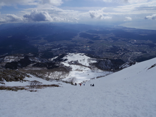 Mt. Ibuki in northern Shiga